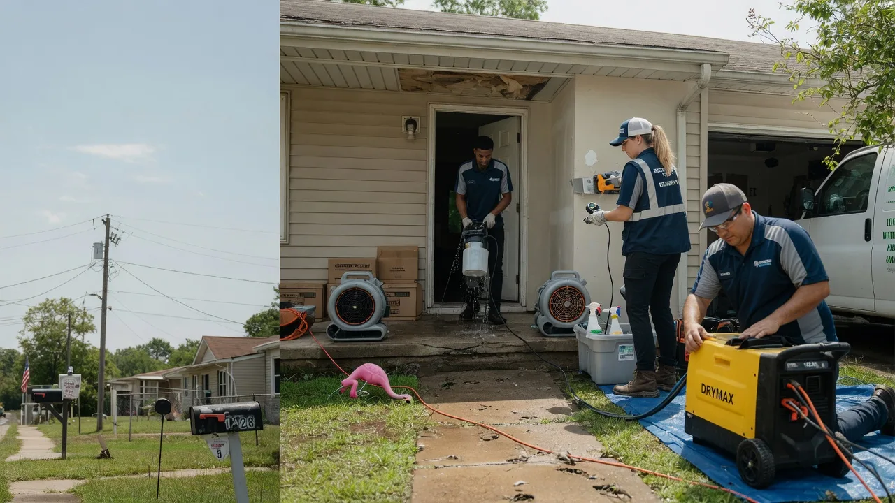 Storm Damage Water Removal in Byers, TX near me